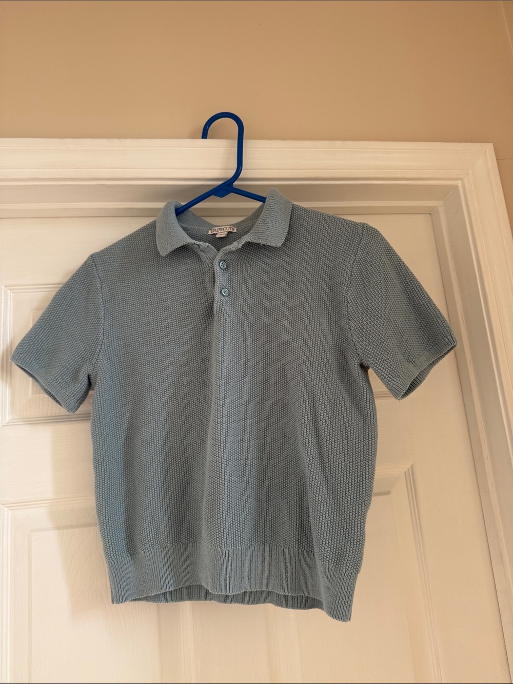J.Crew Crewcuts Boys’ Slate Blue Sweater Polo